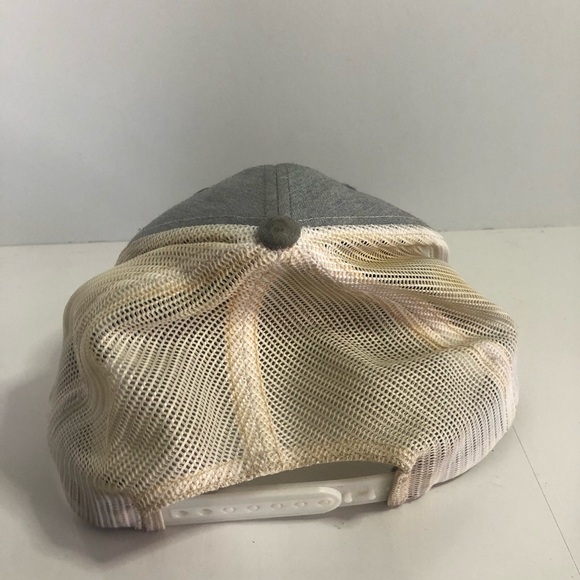 TB12 Hat. Adjustable Size. Grey/Orange. Some Slight Wear And Staining On Mesh. - Picture 9 of 9